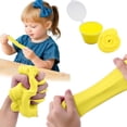 thumbnail image 2 of Yellow Solid Color Butter Slime Clay Toy Non Settling Stretchy Diy Craft Yellow Color With Accessories For Creative Play, 2 of 7