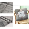thumbnail image 1 of Aodebiao Large Plaid Fleece Blanket - 59x39 Inch Soft Warm Flannel Throw for Couch, Bed & Camping - Reversible Breathable Blanket (3 Sizes) - Machine Washable, 1 of 8