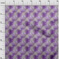 thumbnail image 3 of oneOone Velvet Purple Fabric Leaves Sewing Craft Projects Fabric Prints By Yard 58 Inch Wide, 3 of 5