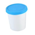thumbnail image 1 of Tnarru Ice Cream Pint Cup Dessert Container Multifunction Leakproof Clear Freezer Tub Cream Pints Cup Storage Jar for Desserts Soup L, 1 of 8