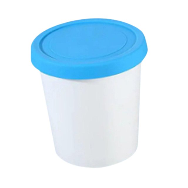 Tnarru Ice Cream Pint Cup Dessert Container Multifunction Leakproof Clear Freezer Tub Cream Pints Cup Storage Jar for Desserts Soup L