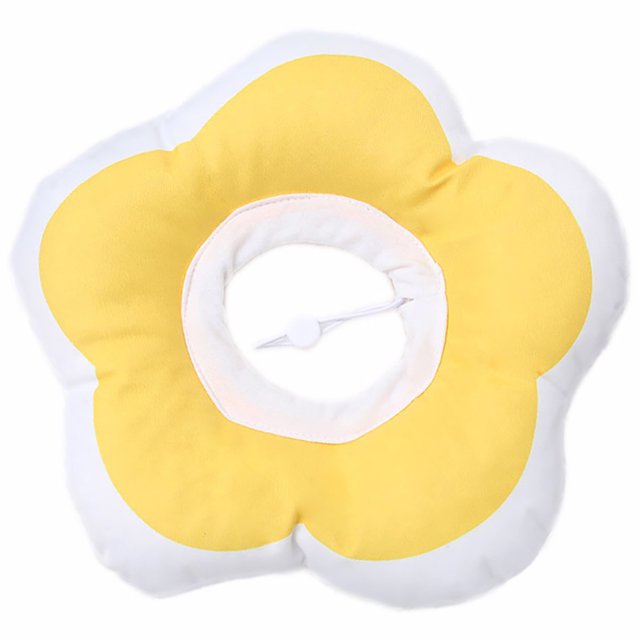 Bangcool Cat Recovery Collar Soft Adjustable Flower Kitten Neck Cone Puppy Surgery Collar