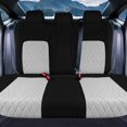 thumbnail image 4 of FH Group Neoprene Custom Fit Car Seat Covers for 2016-2024 Honda Civic Rear Gray Waterproof, 4 of 4