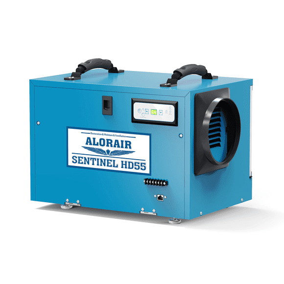 ALORAIR Commercial Dehumidifier 113 Pint, with Drain Hose for Crawl Spaces, Basement, Industry Water Damage Unit, Compact, Portable, Auto Defrost, Memory Starting