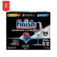 thumbnail image 1 of Finish Quantum Ultimate+ Dishwasher Detergent, 96 Tablets - 2 Pack, 1 of 2