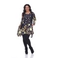 thumbnail image 1 of White Mark Tunique pour Femmes à Manches 3/4 en Jersey, 1 of 5