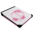 thumbnail image 1 of Darling Souvenir White Floral Frame Retirement PartyGuestbookHardbound Cover Personalized Printed Keepsake MemoryGuestRegistry-9 x 12 Inches, 1 of 4