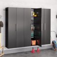thumbnail image 4 of Prepac HangUps 90" Storage Cabinet Set D - 3 pc - Black, 4 of 6