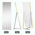 thumbnail image 4 of HOMCOM Full Length Mirror with Stand, Floor Standing Mirror Aluminum Alloy, 4 of 10