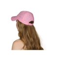 thumbnail image 2 of Casquette de Baseball à Paillettes pour Femmes - Rose Pâle, 2 of 2