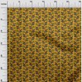 thumbnail image 2 of oneOone Silk Tabby Fabric Leaves & Floral Block Print Sewing Fabric BTY 42 Inch Wide, 2 of 4