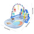 thumbnail image 3 of Play Mat Piano Activity Mat With Play Mat For With 5 Linkable Toys, 3 of 5