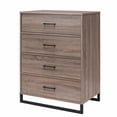thumbnail image 4 of Commode à 4 tiroirs Monterey d’Ameriwood Home, chêne noir, 4 of 8
