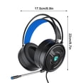 thumbnail image 3 of Edgergery Headset Wired Gaming Desktop Laptop Gaming Headset With Microphone, 3 of 3
