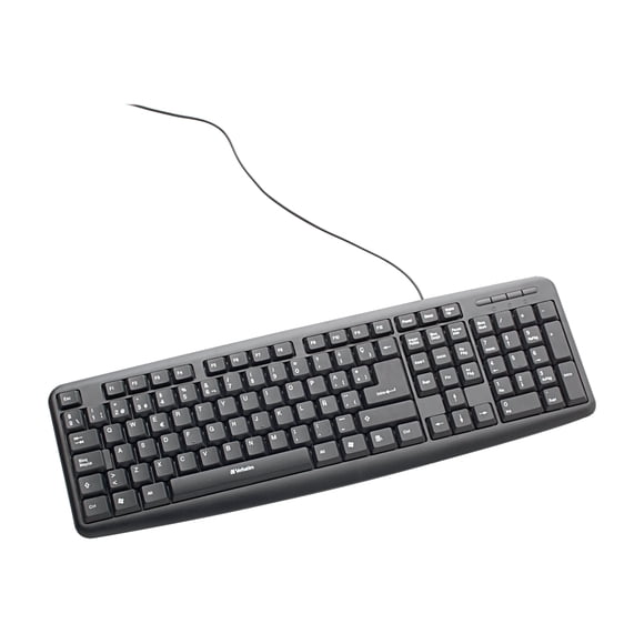 Verbatim Slimline - Keyboard - USB - Spanish