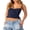 Blue, variant on Gupgi Lace Tank Top for Women Sleeveless Slim Fit Camisole Solid Color Spaghetti Strap Going Out Cami Top