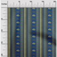 thumbnail image 1 of oneOone Polyester Lycra Fabric Geometric|Stripe & Floral Block Print Fabric BTY 56 Inch Wide, 1 of 4
