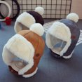 thumbnail image 4 of Trapper Hat Thick Adjustable Ear Flaps Unisex Trooper Cap Winter Hat for Kids, 4 of 10