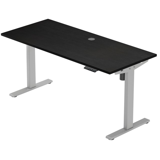 PROGRESSIVE DESK Standing Desk 48x30 - Electric Adjustable Height Stand Up Desk - One Piece Top