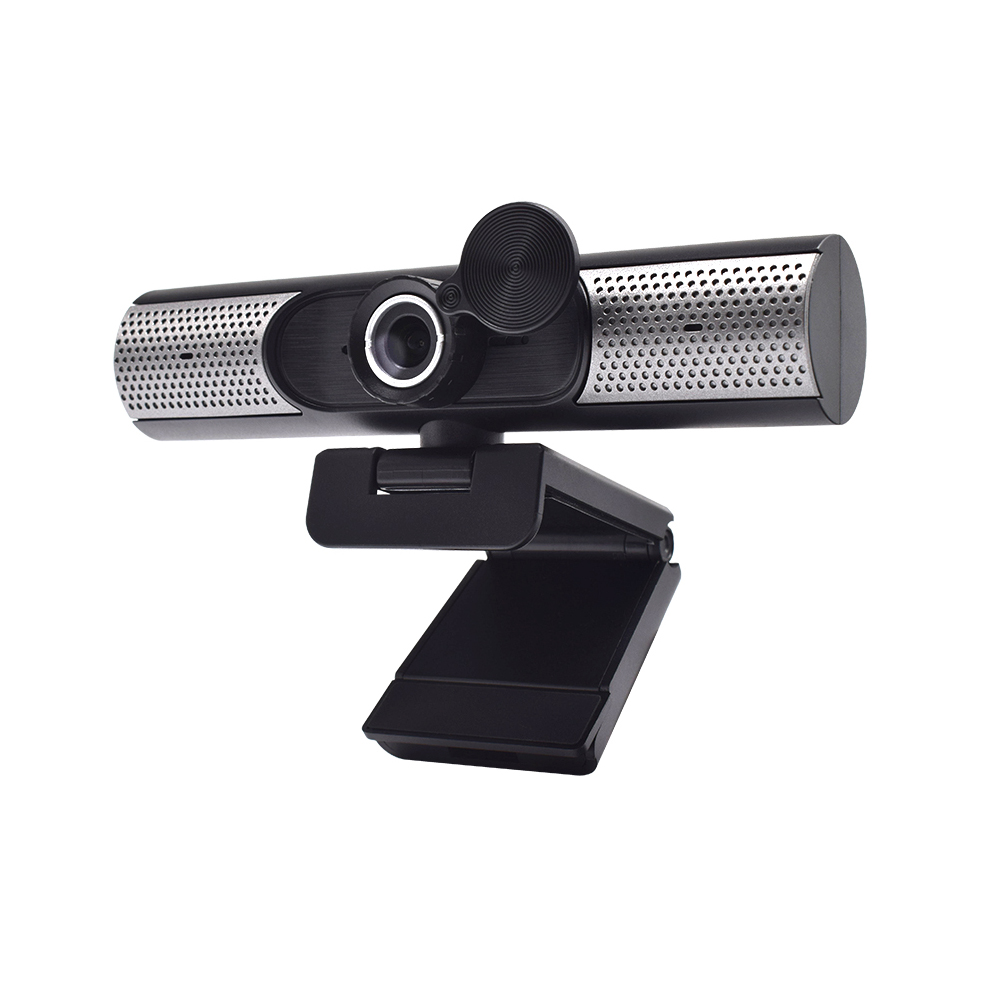 Yeacher 1080P Webcam 1080P Camera Manually Focus Built-in Microphone Built-in Speakers Plug and Play for Online Class Live Broadcast