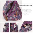 thumbnail image 3 of KL928 Canvas Sling Backpack for Men Women Floral Printed Crossbody Small Backpack, 3 of 6