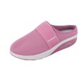 thumbnail image 1 of Kcodviy Sandales Compensées pour Femmes Chaussures Décontractées pour Femmes Chaussures à Enfiler en Maille pour Femmes Chaussures à Enfiler pour Dames Chaussures Décontractées pour Femmes Plateforme en Filet Chaussures de Travail Décontractées pour Femmes, 1 of 6