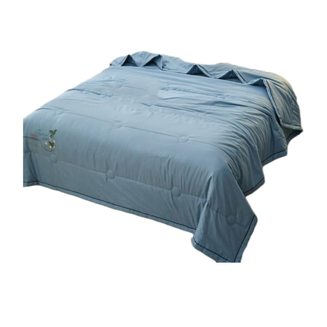 Affordablo Anti-Static Fuzzy Soft Blanket Microfiber Blanket for Hot Sleepers Double Cold Effect Lightweight Breathable Summer Blankets for Bed Transfer Heat To Keep Body Cool for Night Sweats
