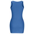thumbnail image 4 of Gspmoly Robes d'Été pour Femmes, Robes Débardeurs Aguichant Sans Manches pour Femmes à Col Rond, Robe Moulante Extensible Colorée d'Été, Robes d'Été pour Femmes Économies, 4 of 8