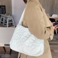 thumbnail image 2 of LinYooLi Quilted Tote Bags for Women Lightweight Quilted Padding Shoulder Bag Down Cotton Padded Large Tote Bags Lattice, 2 of 7
