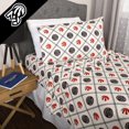 thumbnail image 4 of NBA Toronto Raptors Sheet Set, Twin, 4 of 6