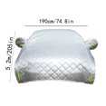 thumbnail image 2 of EASTIN Car Cover Against Hail  Car Hail Cover Protector  Hail Blanket for Cars  Hail Cover for Car  Thicken Hail Cover Windshield Hail Protector  Car Hail Protector Hail Proof Car Cover H, 2 of 9