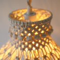 thumbnail image 4 of Elodie Abat-Jour en Macramé Fait Main Abat-Jour Boho Moderne pour Salon, 4 of 8