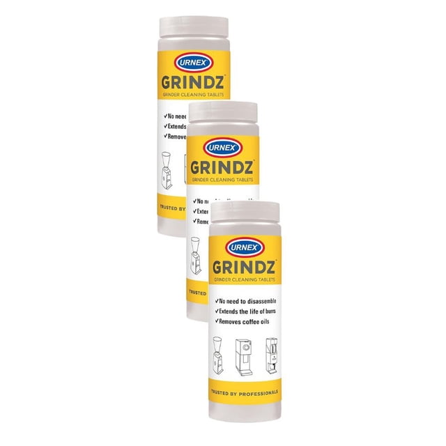 Urnex Grindz Professional Coffee Grinder Cleaning Tablets, ( 3 PACK )