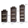 thumbnail image 3 of 5/4/3 Layers Organizer Drawer Type Shelves Hanging Wardrobe Shoe Garment Organiser Storage Clothes Laundry Basket Cosmetics Storage Box, 3 of 8