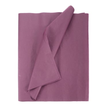 Unique Bargains 50 Feuilles Papier Mouchoir 14 Pouces x 20 Pouces, Papier Mouchoir pour Sacs-Cadeaux Papier Mouchoir Rouge Vin pour Emballage Cadeau