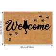 thumbnail image 2 of Tapis pour Chat / Paillasson Polyvalent pour Usage Intérieur et Extérieur / Tapis d'Entrée Élégant / Tapis Absorbant / Accessoire de Déco pour la Maison, 2 of 3