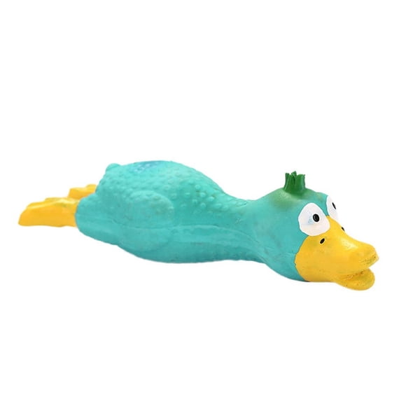 Amzcrzy Pet Rubber Chicken Squeaky Plaything, 7×2 Inch Pet Cat Dog Puppy Biting Chew Sound Chicken Play Fetch Puppy Small Screaming for Attracting Cats Pet Dog