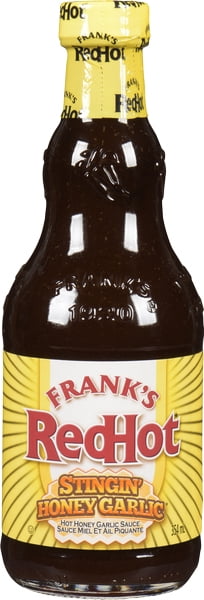 Frank's RedHot , Sauce Piquante, Miel et Ail Piquante, Sauce Miel et Ail Piquante