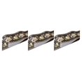 thumbnail image 3 of maskred Easy Maintenance High-end Wallpaper For Living Room Decor Waterproof Surface balck  lantern flowe 3Set, 3 of 6