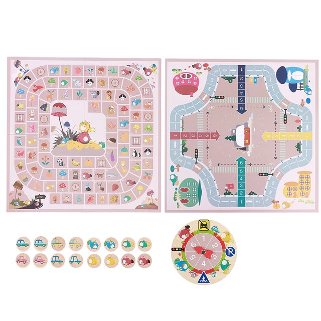 Desktop Animal Checker Children Chess Toys Educational MultiFunction Desktop Games Toy