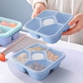 thumbnail image 1 of Yhmxh Boîte à Lunch pour Enfants Gadgets de Cuisine Boîte Bento Contenants à Collation avec 5 Compartiments pour Préparation de Repas École Voyage Contenant Lunchable Contenants à Lunch Réutilisables Bentgo Boîte à Lunch, 1 of 5