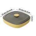 thumbnail image 3 of Dvkptbk Snack Storage Tray Fruit Platter High Value Fruit Platter Beautiful Snacks Divided Platter Candy Storage Box Divided Dried Fruit Box with Lid Includes 5-Compartment Storage Box, 3 of 8