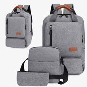 EGNMCR Closet Organizers and Storage, Backpack Three Piece Set, Large Student Backpack, Suitable For School And Outdoor Travel, Computer Bag For Men And Women With Large Capacity backpack backpack