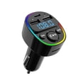 thumbnail image 2 of Émetteur FM Bluetooth pour Voiture / Modèle G67 / Chargeur Rapide Double USB et Type-C / Lecteur MP3 / Appels Mains Libres / Rétroéclairage LED 7 Couleurs / 12V-24V / SRN >60 dB / Bluetooth 5.0, 2 of 9