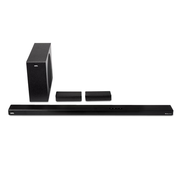 Refurbished onn. 100135498 5.1 Ultra-Slim Surround Soundbar System with Dolby Atmos, Black, 36"