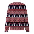 thumbnail image 5 of Costumes de Noël en Liquidation Col Rond Mode Décontractée Manches Longues Chandail à Imprimé de Noël Hauts Blouse Chandail Surdimensionné pour Femmes, 5 of 5