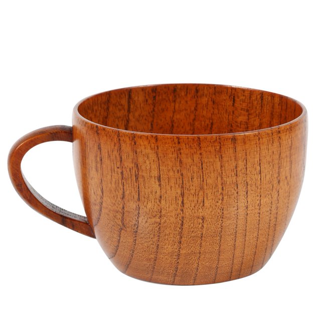 Safe And Comfortable Thermal Insulation Wood Mug, Wood Cup, Anti-Scald Performance Tea For Water