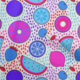 thumbnail image 1 of oneOone Velvet Fuschia Pink Fabric Tropical Fruit Sewing Craft Projects Fabric Prints By Yard 58 Inch Wide, 1 of 5