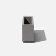 thumbnail image 3 of Veradek Block Series Long Box Medium Plastic Planter - Gray, 3 of 11