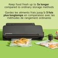 thumbnail image 4 of Scelleuse sous-vide à usage multiple FoodSaver Premier avec scelleuse portative intégrée, 1 rouleau et 4 sacs, 4 of 7